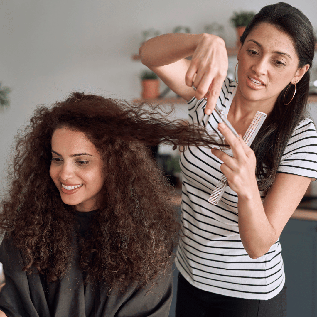 Bandoo Salon & Spa - Curly Hair Cut​​​​​​​​​ - Hair Services